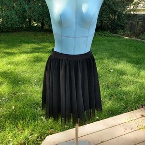 Tulle mini skirt